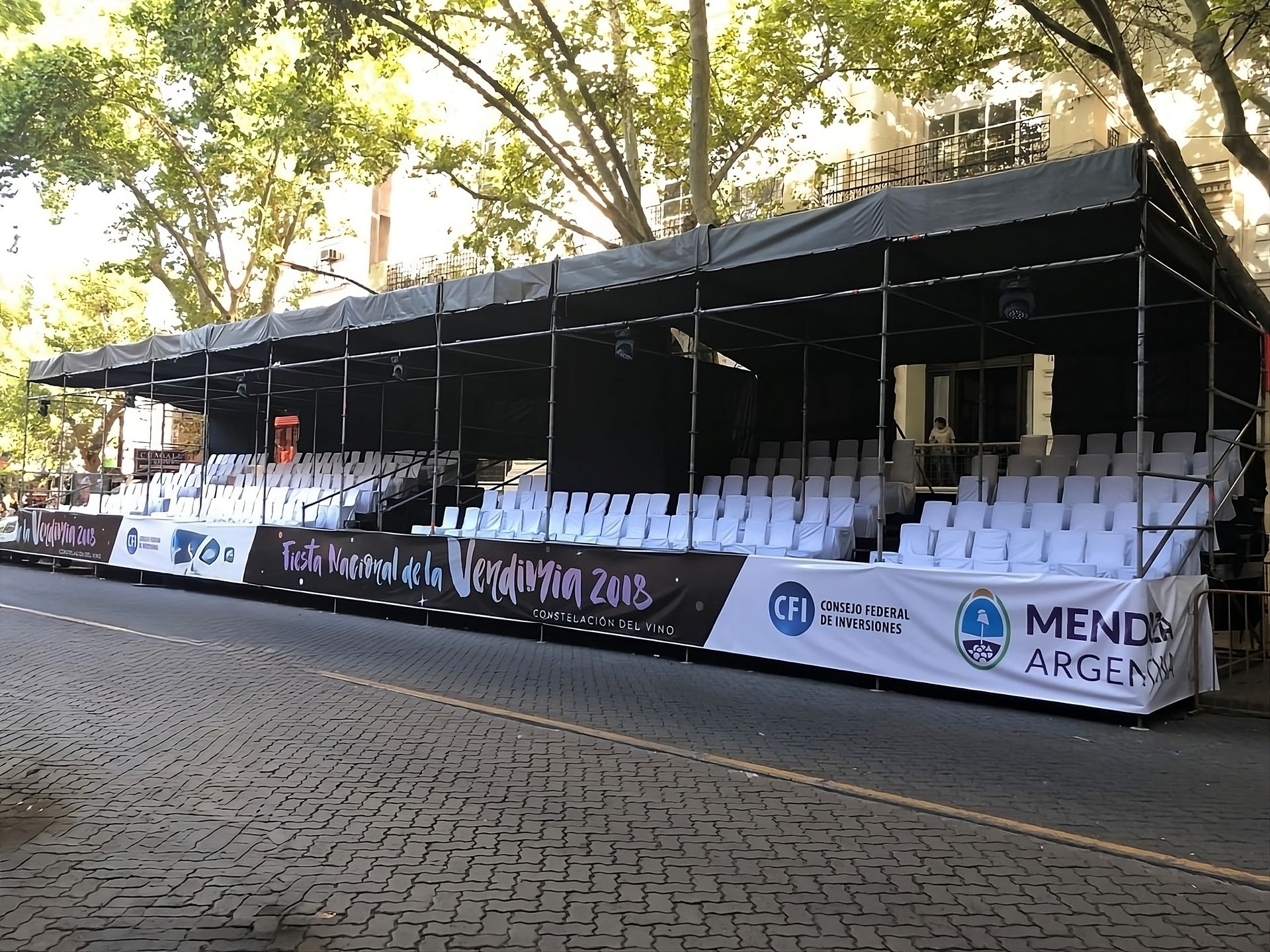 Palcos Carrusel Fiesta Nacional de la Vendimia